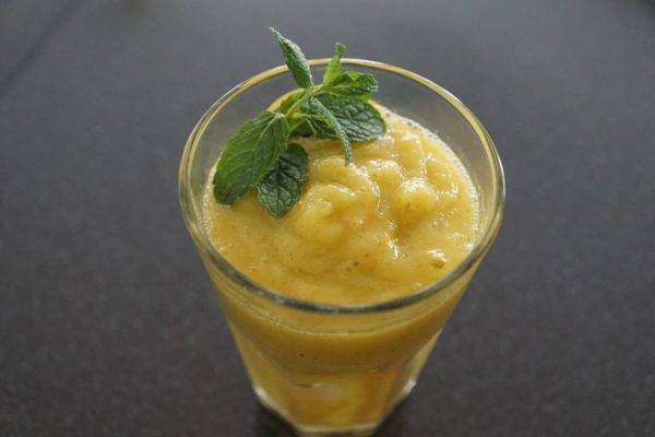 Recette de Smoothie Mangue orange Guarana
