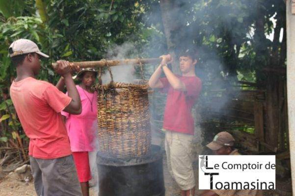 échaudage de la vanille de Madagascar avec Arnaud Vanille